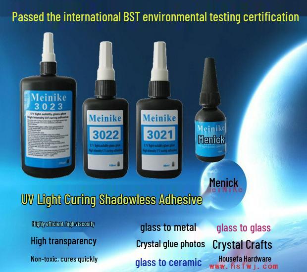 

Meinike Бестеневой УФ-клей высокой вязкости для стекла к металлу кофейного столика, 10 г 10ml