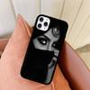 Muslim Islamic Arabic Hijab Face Gril Eyes Phone Case Silicone PC+TPU Case for iPhone 11 12 13 Pro Max 8 7 6 Plus X SE XR
