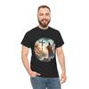Bible Art the Cross Jesus Christ Faith T-Shirt Biblical Religion Resurrection