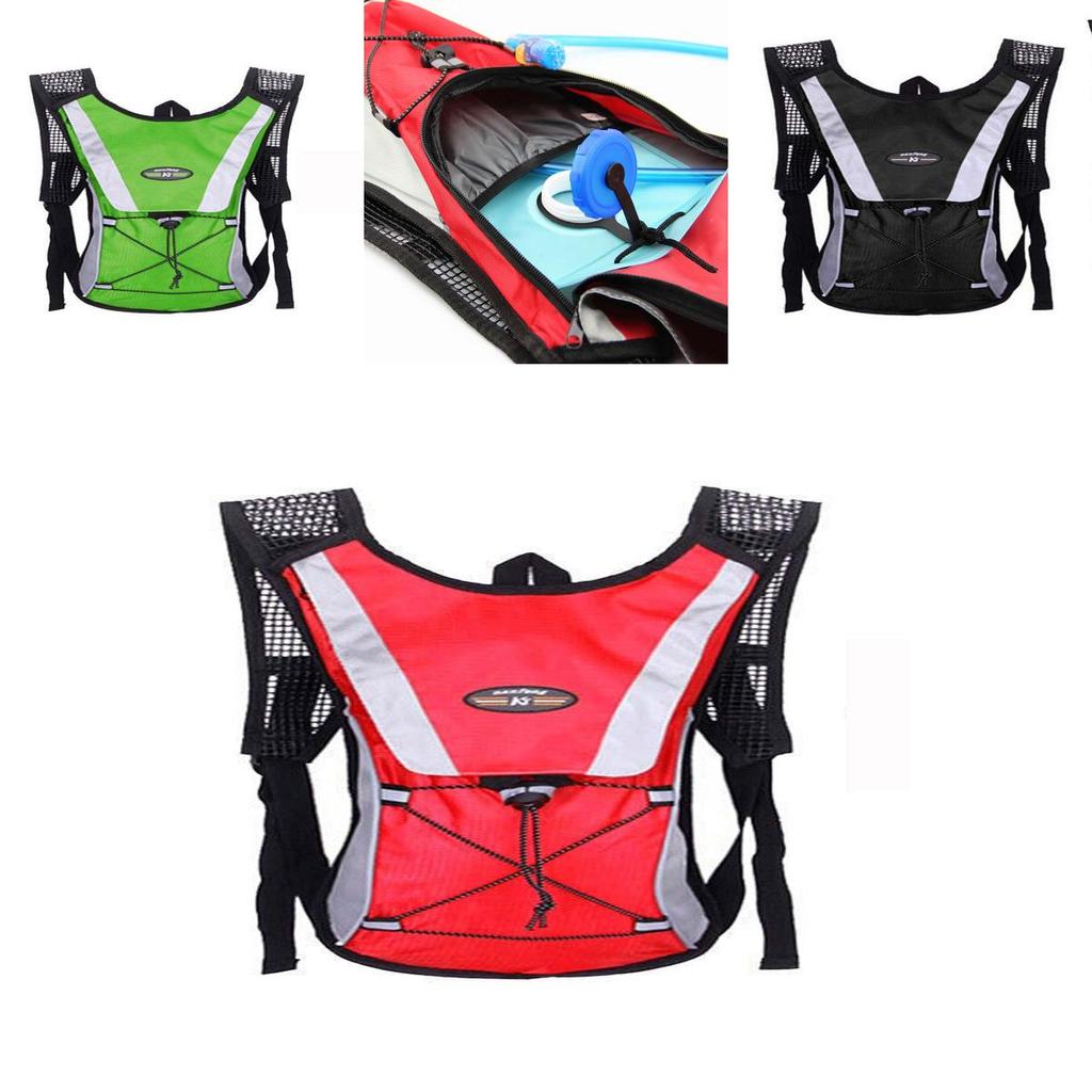 Premium Qualität 2l Wasserblasenbeutel Trinksystem Rucksack Perfekt für Wanderbegeisterte