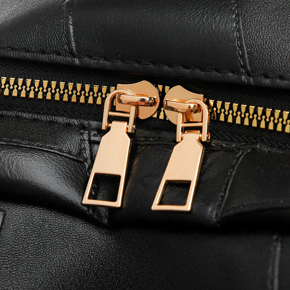 Batoh s velkou kapacitou Dámský lehký měkký kožený batoh Cestovní batoh