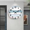 11 inch popular simple clock retro wooden wall clock living room silent clock wall clock