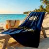 Inter Milan Customize Your Name Beach Towel Super Soft & Absorbent Ideal for Travel Outdoor Swim Pool Yoga Surf Camping Hiking Gym Gift Holiday