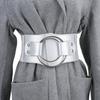 Trendy Leather Waist Cover Luxury Elastic Waist Cover High Quality Trouser Dress Belts