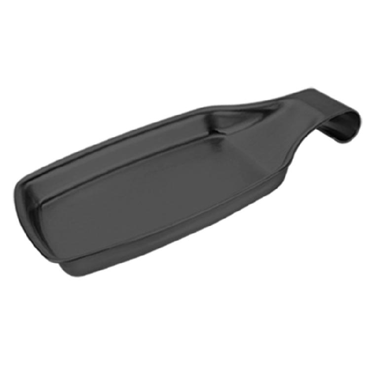 

Kitchen Spoon Rest Utensil Spatula Holder Practical Ladle Stand Tableware Mat Easy to Collect Keep Countertop Clean 1 чёрный