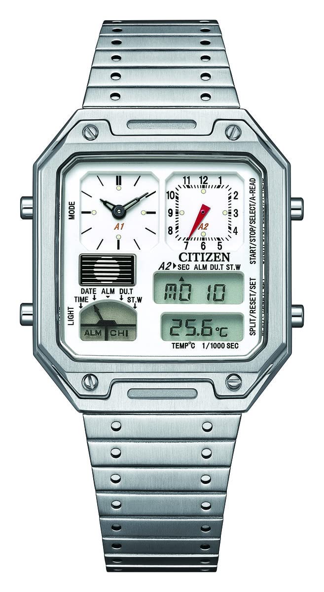 

CITIZEN Record Label RECORD LABEL Thermosensor Спеціальна модель магазину Годинник CITIZEN THERMO SENSOR Білий [Citizen] JG2120-65A Чоловічі Жіночі