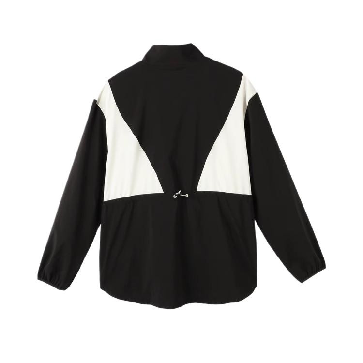 Puma Training Color Block Retro Sports Zip-Up Jacket Women Jackets Black 526421-01