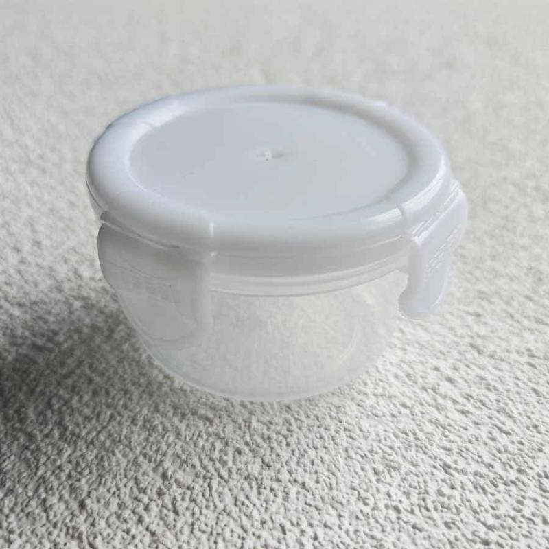1/3/6Pcs Plastic Mini Storage Box With Lid Set Food Storage Container Seasoning Sauce Packaging Kitchen Refrigerator Organizer