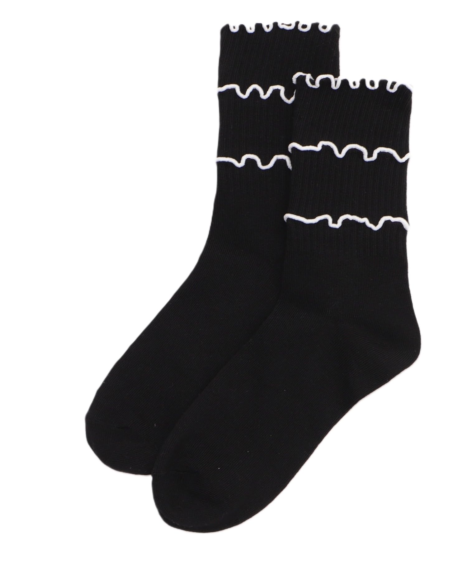 

WEGO Triple Mellow School Sizes Black Women s Socks, Gift, 23-25cm, чёрный