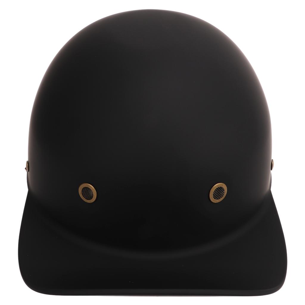 Vintage Open Face Motorcycle Helmet Retro Baseball Cap Half Helmets Men Women for Cruiser Scooter
