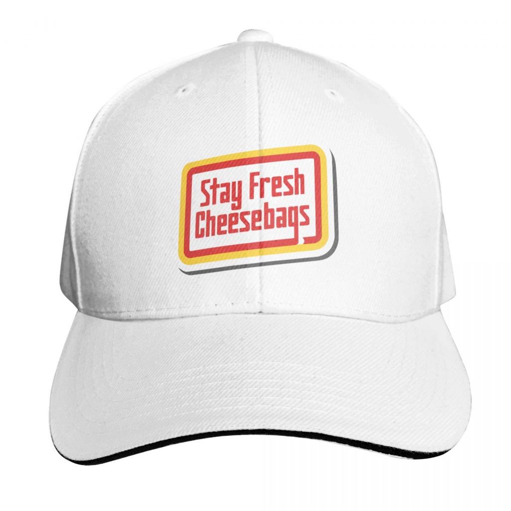 Stay Fresh Cheese Bags Baseball Cap Snapback Cap Sailor Cap for Unisex Tea Hat Brand Unisex Womens Golf Clothing Unisexs