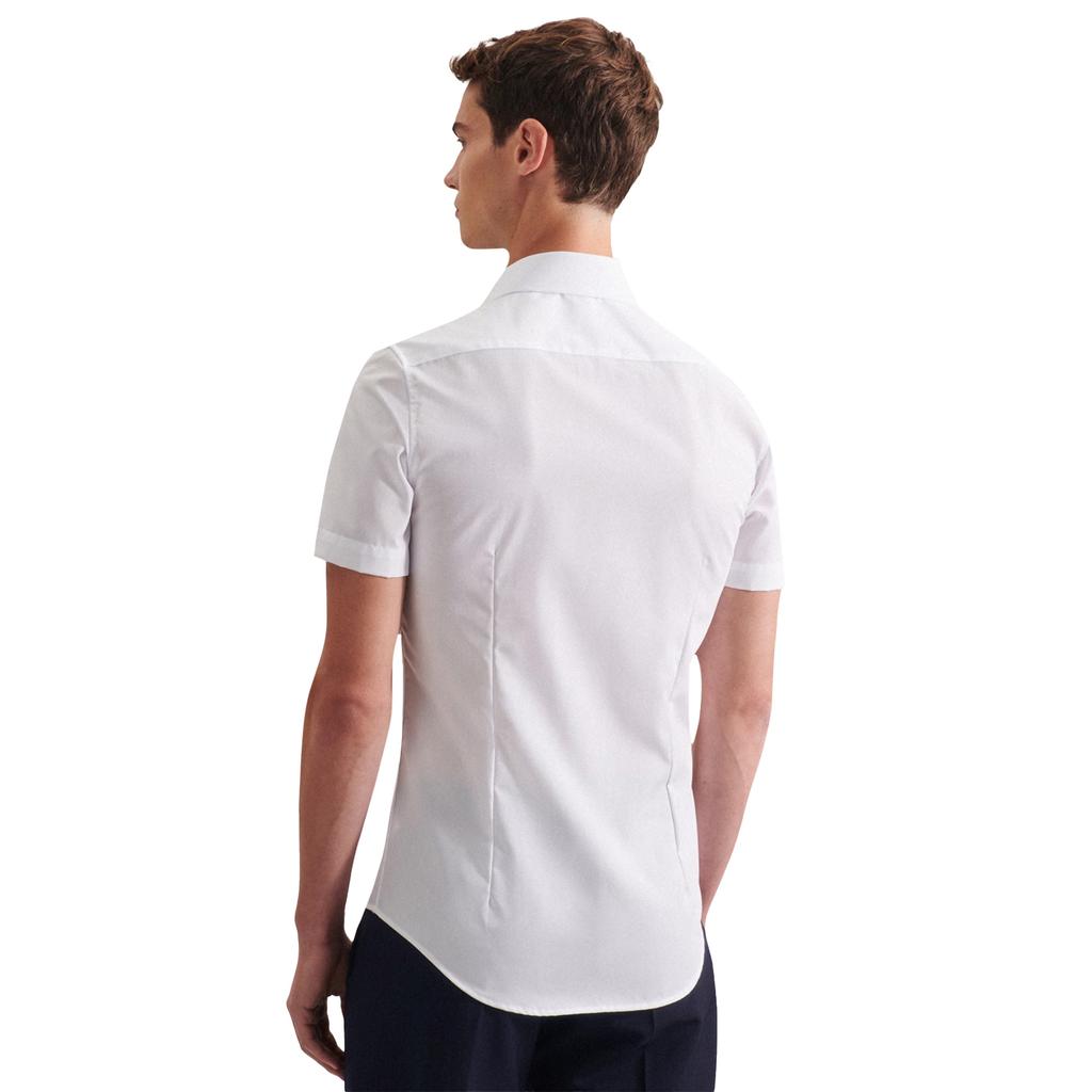 Seidensticker Mens Slim Short-Sleeved Shirt