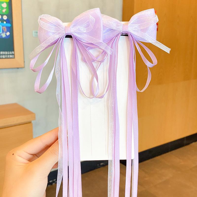 Mid-Autumn Hanfu Fairy Hair Clip - Women's & Children's Ancient Style Floral Tassel, Sweet Accessory for Girls