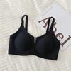 Milk leather comic breasts, seamless underwear, women's big breasts show small breasts, gather and close secondary breasts,anti-hanging jelly lift bra