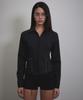 Bunteu Belle Corset Slim Shirt (Black)