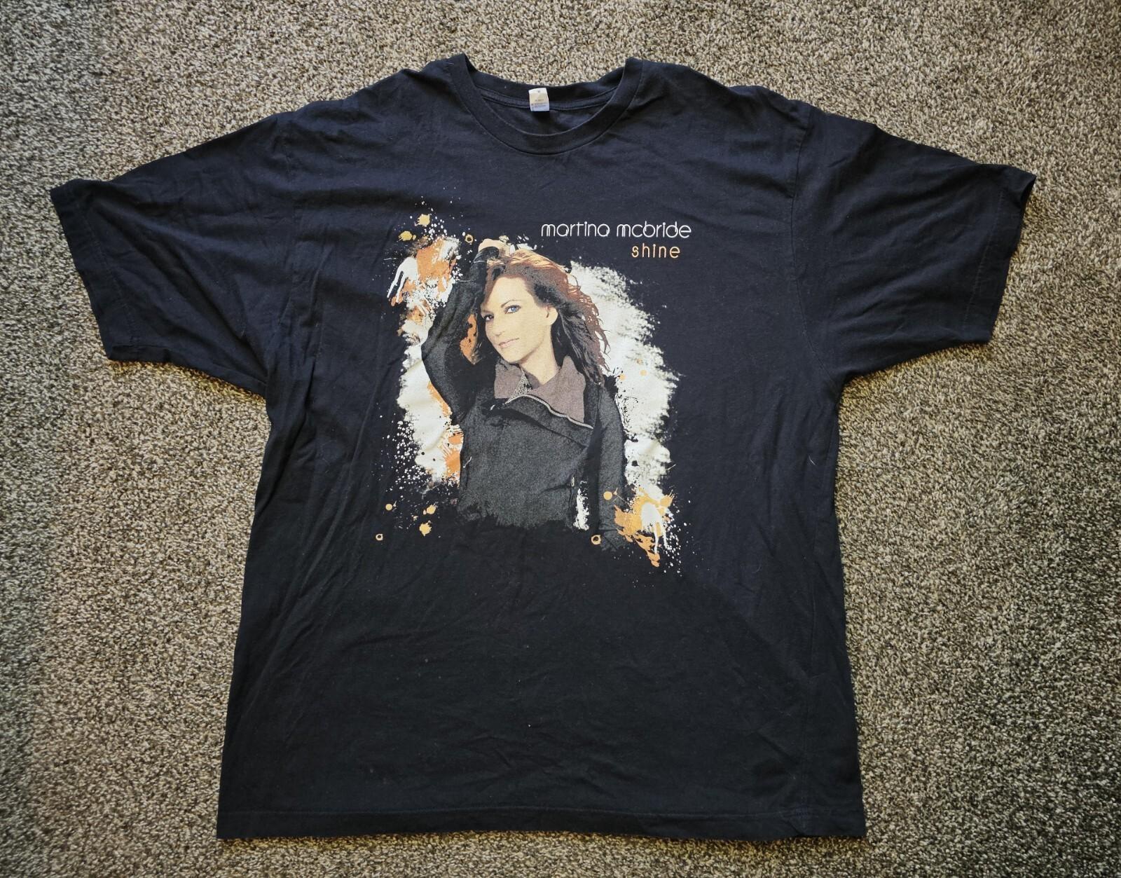 Martina McBride Shine Concert Tour Shirt Size 2X S