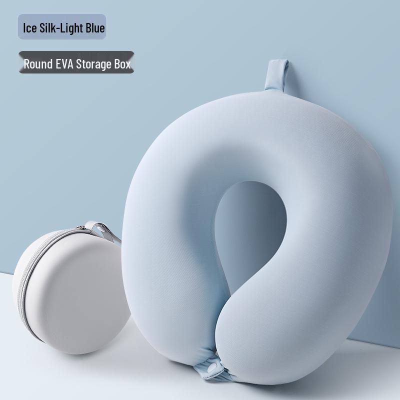Portable U-Shaped Neck Support Pillow for Travel