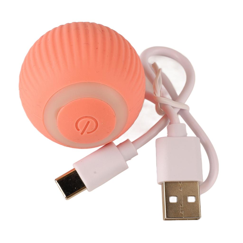 Smart Cat Toy Ball Vocalization Teeth Grinding Function Interesting Interactive Cat Rolling Ball