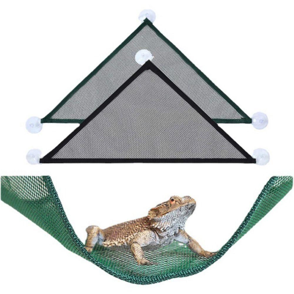 Hanging Pet Accessories Elastic Bearded Dragon Hammock Lizard Bed Reptile Habitat Bird Ladder