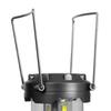 Campfire Camping Tent Lights Adjustable Two Lighting Modes Stainless Steel Hanging Handle for
