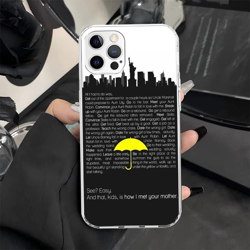 How I Met Your Mother Himym Handyhülle für iPhone 13 12 Mini 11 Pro X XS Max XR 7 Plus 8 SE 6 6S 5 5S Weiche Silikon Hülle Cover