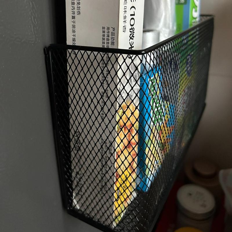 Magnetisches Kühlschrankregal Ohne Bohren Magnetisches Lagerregal Organizer Für Kühlschranktür Magnetkorb Für Küche Gewürzaufbewahrung