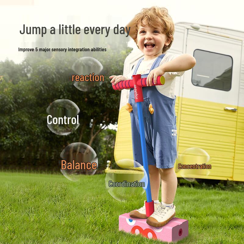 MiDeer Kids Pogo Stick Frog Jumper