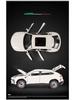 1:24 Lamborghini Urus Bison Alloy Car Model - Boy's Toy Car Ornament