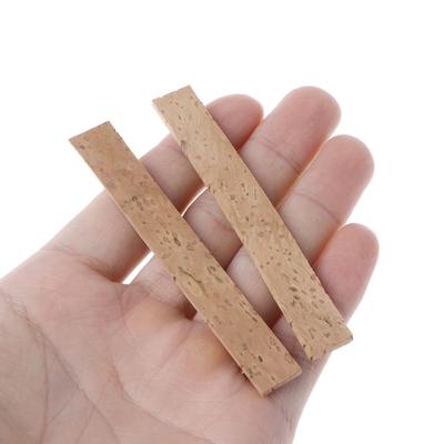 10 יחידות 81x11x2 מ"מ פקקי קלרינט, פקקי מפרק Bb, דפי פקק לסקסופונים, ערכה להחלפת אביזרים לתיקון כלי נגינה