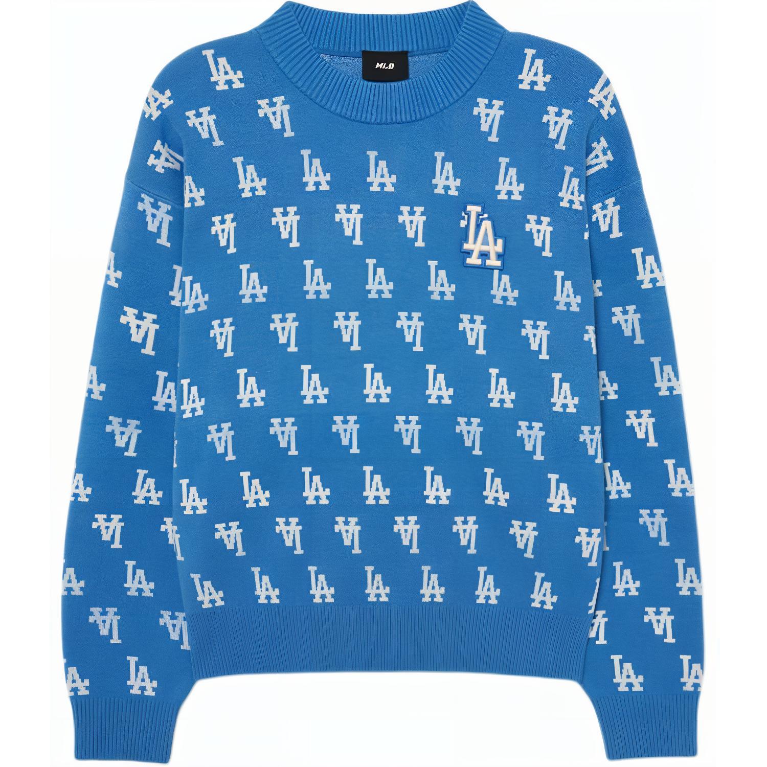 

New MLB Knitwear Unisex Light Blue 3AKPM0434 M