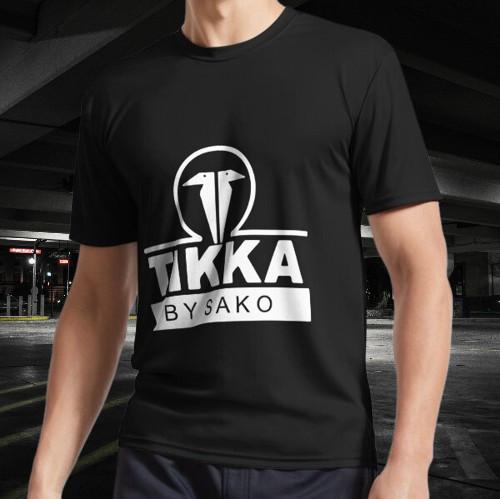 

TIKKA by SAKO Firearms Gun Logo Active T-Shirt Funny Size S to 5XL 4XL