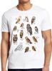 Eulen Vögel Natur Meme Geschenk T-Shirt Gamer Kult Film Musik Vintage T-Shirt M658
