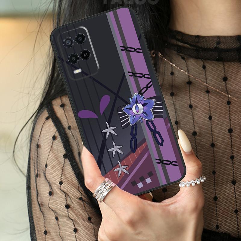Hololive Costume Case For Oppo A78 A98 A18 A38 A58 A60 A80 A40 A96 A76 A16 A94 A74 A54 A15 A17 A57 A77 A5 Pro
