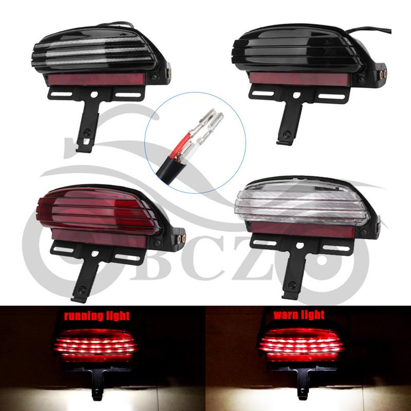 Red Multifunctional Rear Tail Light for Harley Softail/Dyna/Fat Boy Models (2006-2011)