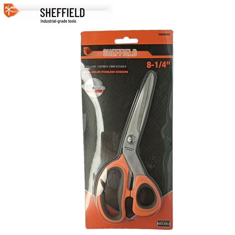 Sheffield 8-1/4 inch Two-Tone Stainless Steel Scissors