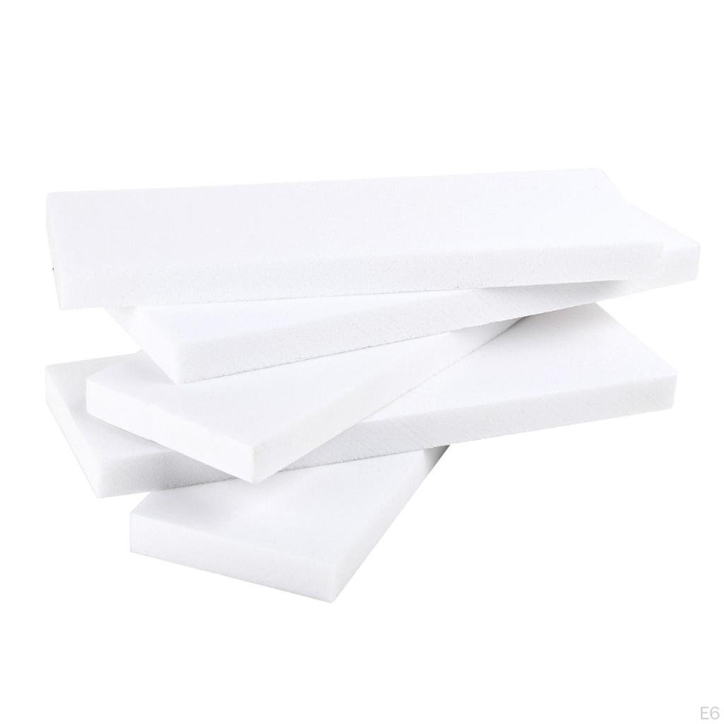 5 Pack Polystyrene Sheet Diorama Base Building Tiles for dollhouse, Crafting, Modeling Projects