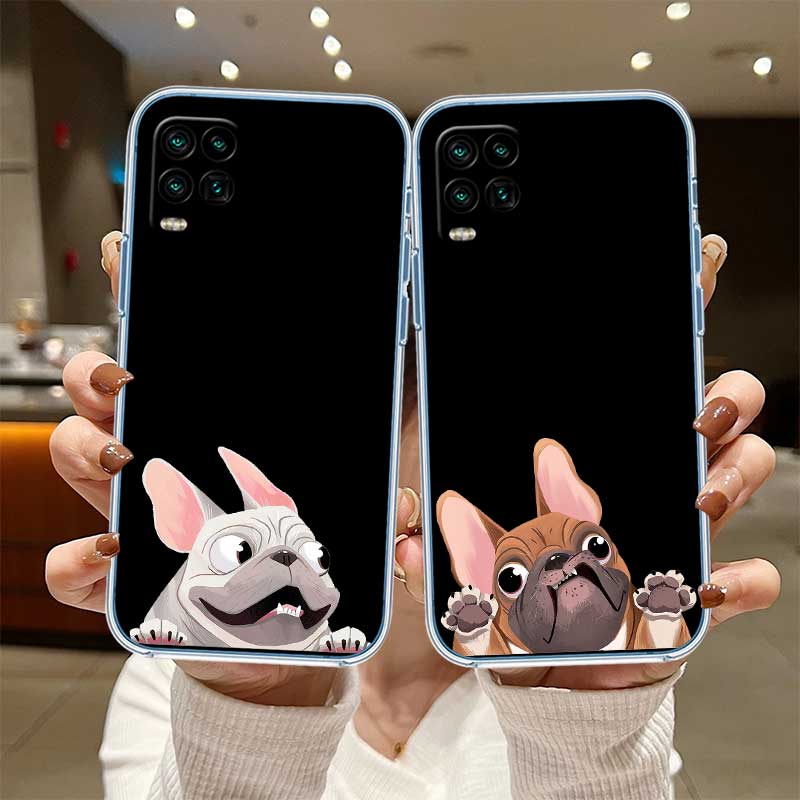 UP24 Cute Pug Dog Bull corgi Case for LG K22 K30 K40 K40S K41 K42 K50 K50S K51 K51S K52 K61 K62 K71 K92 Q60 Q61 V40 V50 V60