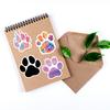 50 Cute Paw Series Graffiti Stickers Water Cup Skateboard Waterproof Decorative Stickers Children's Stationery Stickers