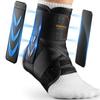 WHCOOL Ankle Brace Ligament Strengthening Support with Reduces Ankle Adjustable Thin Ankle Suitable for and Other Velcro Medium [Medical-Grade