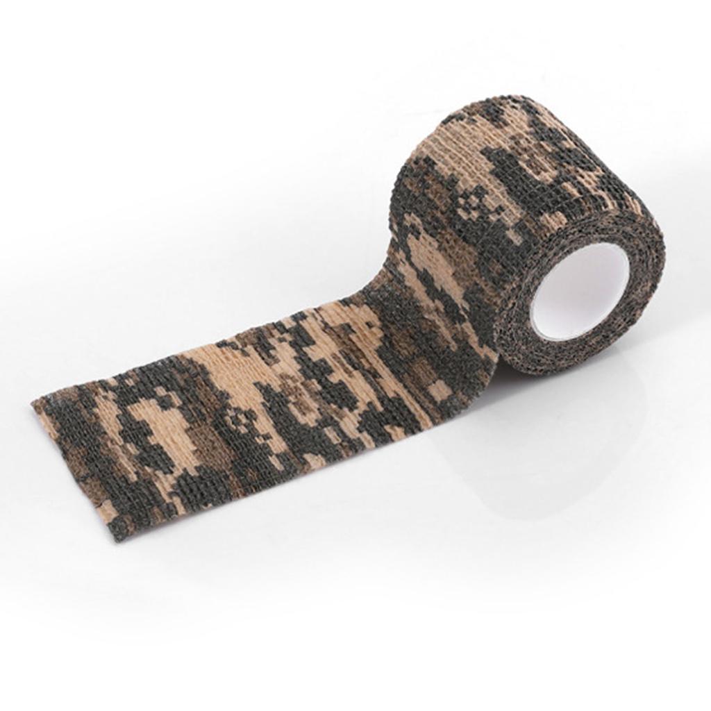 Outdoor Camouflage Tape Non Woven Fabric Self Adhesive Camouflage Strong Wrap Stickers for Outdoor A