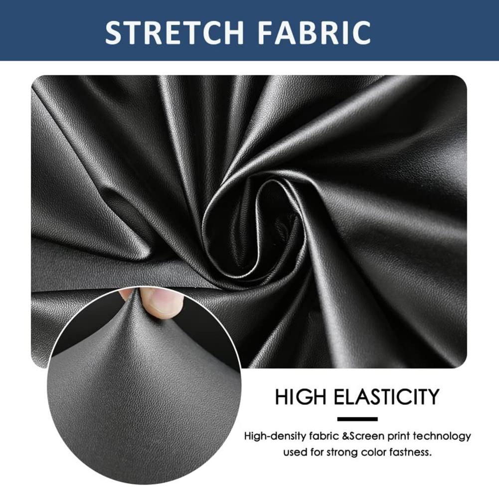 4/6/8PCS Recliner Sofa Cover for Living Room Waterproof PU Leather Sofa Cushion Cover for Pets Kids Furniture Protector Washable