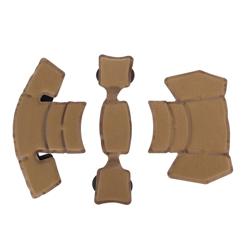 Sistema di imbottitura per elmetto da combattimento Spugna a memoria interna Pad Tappetino protettivo Accessori per imbottitura elmetto Beige