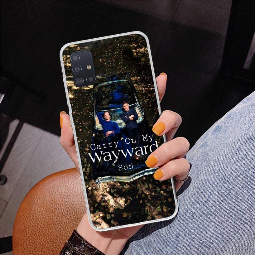 Babaite Supernatural SPN Dean And Sam Phone Case For Samsung Galaxy A52 A32 A22 A12 A51 A31 A50S A30S A20S A10S Note 20 Ultra 10
