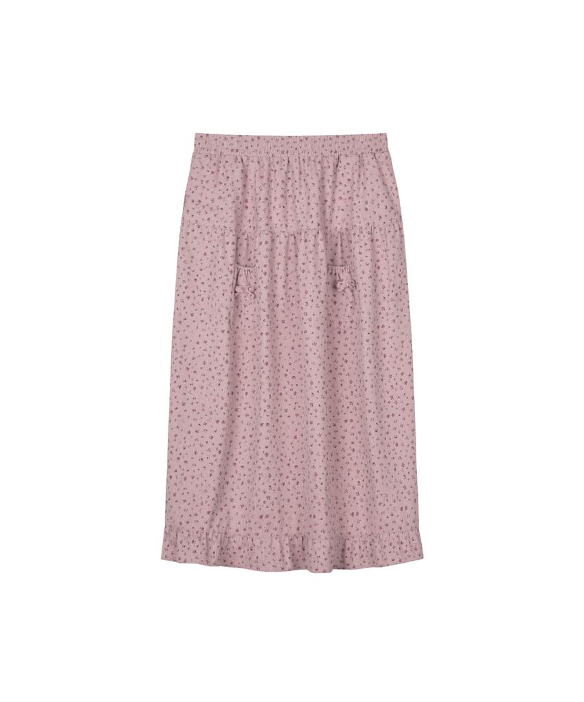 Guwolsibil Mini Pocket Frill Skirt Pink