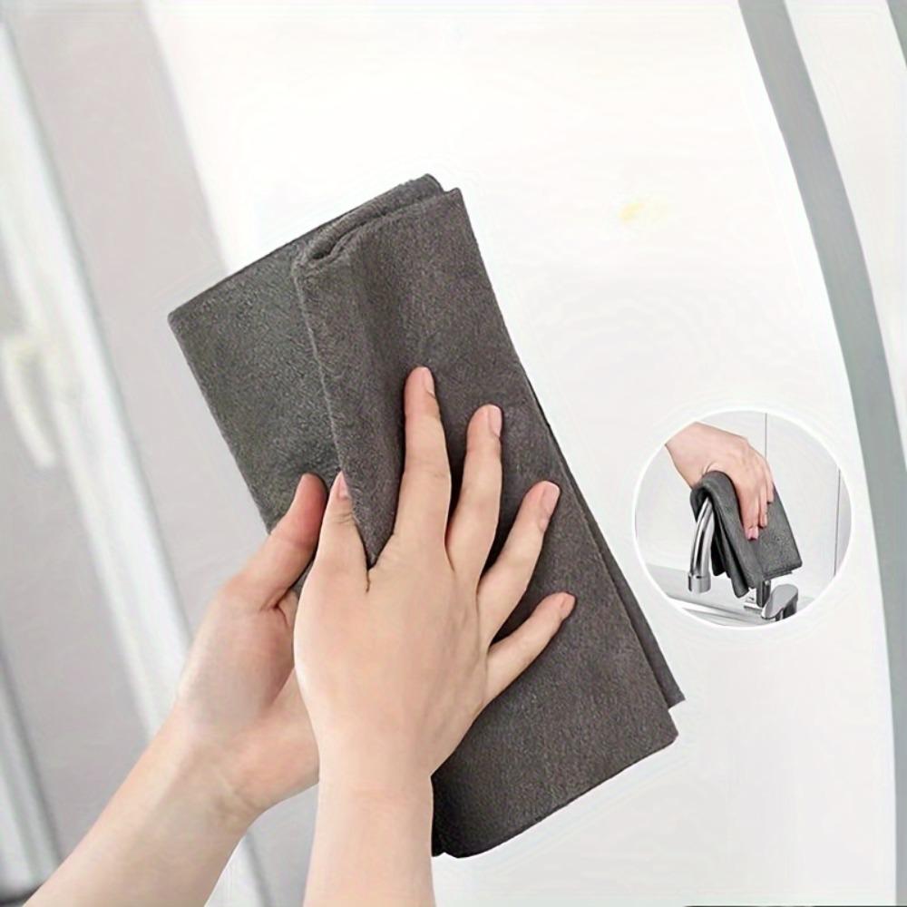 5pcs of magic cleaning cloth to wipe the glass without leaving marks, no watermark to wipe the glass to wipe the mirror artifact