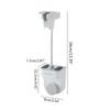 Wall Mount Shower Bracket Sticky Shower Clip Height Adjustable Holder Storage Box Strong Bearing Capacity Meet Bathroom