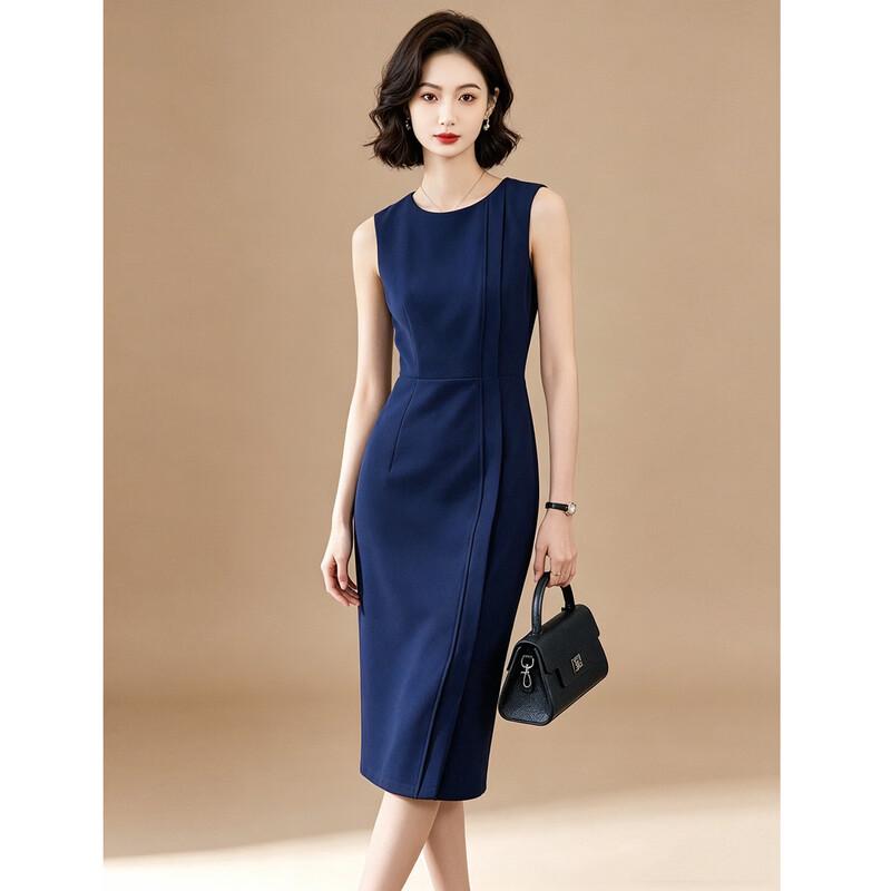 EST+II Women's Sleeveless Professional Sheath Dress