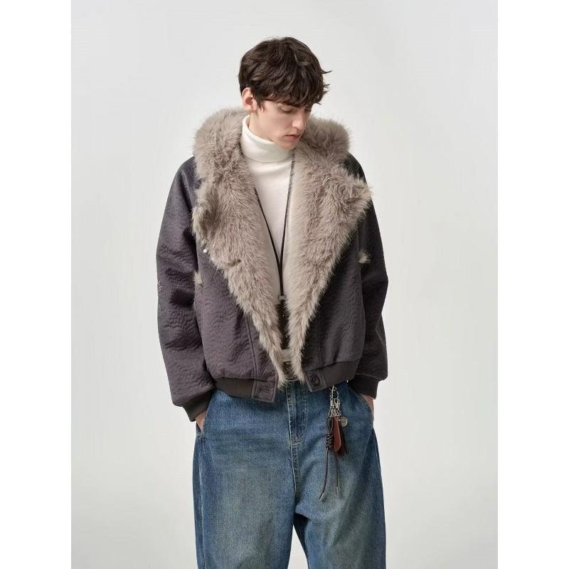 Unisex Retro American Style Short Hooded