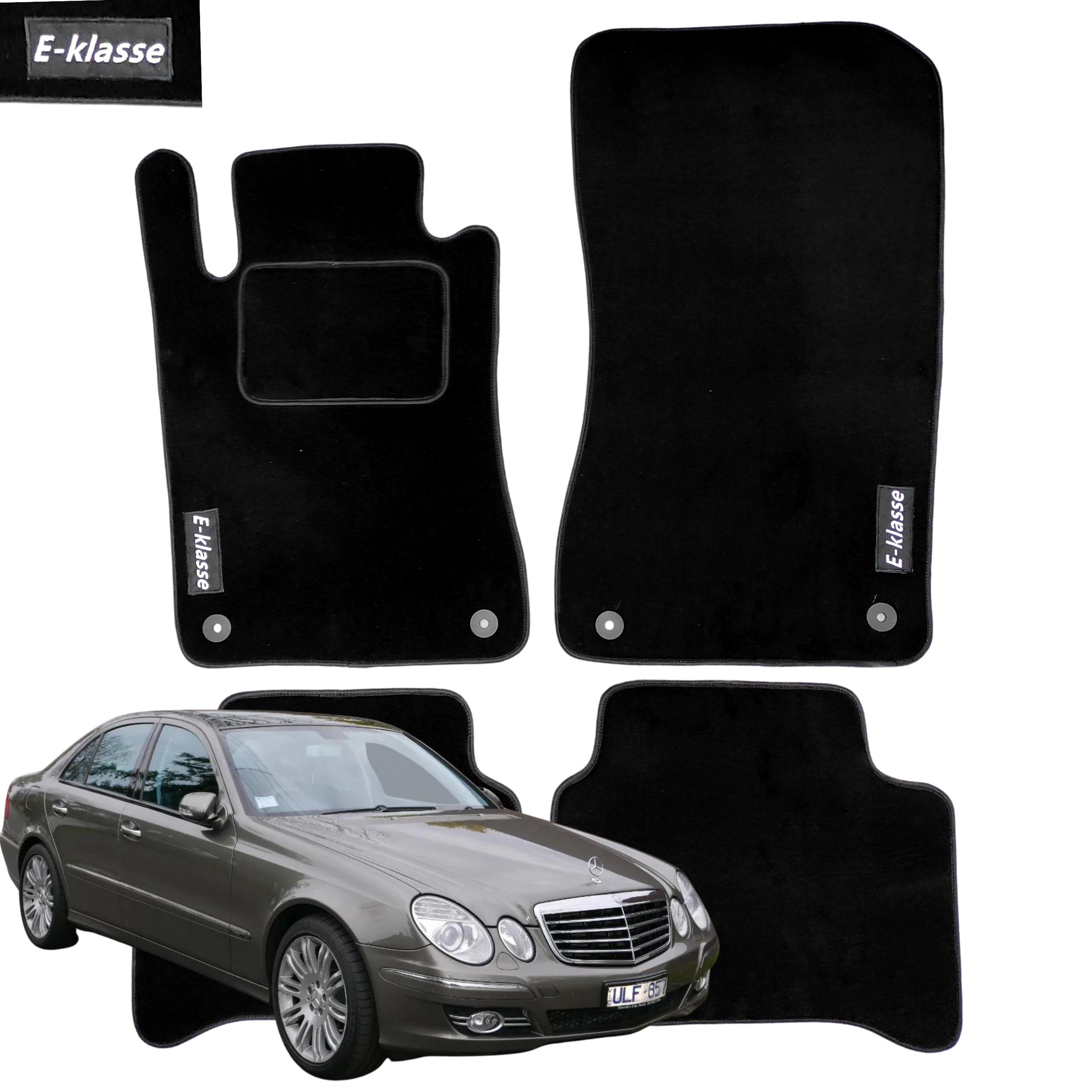 Velour floor mats for mercedes w211