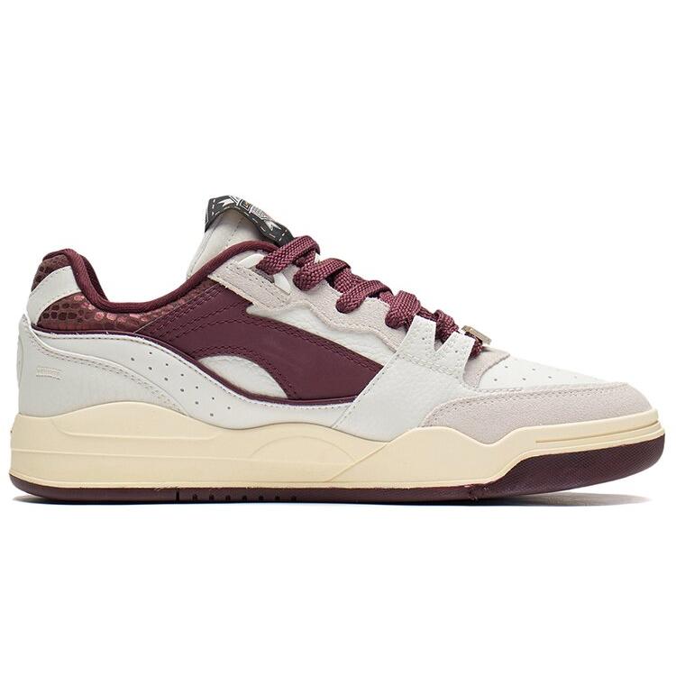 Li Ning Slip Resistant, Abrasion Resistant, Lightweight Low top Skateboard Shoes Men's Truffle Red AGCS251-3